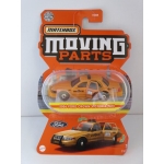 Matchbox 1:64 Moving Parts - Ford Crown Victoria Taxi 2006 orange